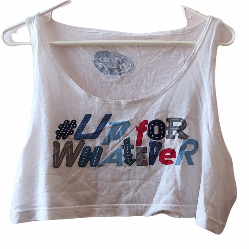 American Apparel Up For Whatever Crop Top